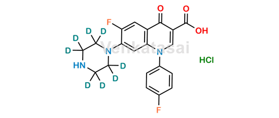 Picture of Sarafloxacin-D8 hydrochloride