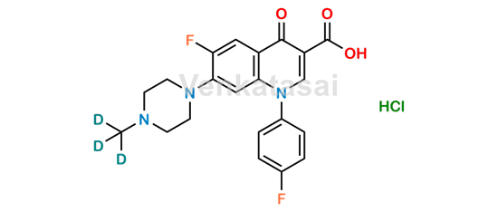 Picture of Difloxacin-D3 hydrochloirde