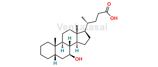 Picture of 7β-Hydroxy-5β-cholanoic acid