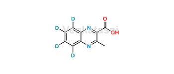 Picture of 3-Methyl-2-quinoxalinecarboxylic acid-D4