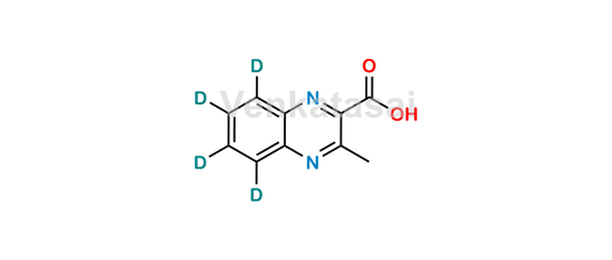 Picture of 3-Methyl-2-quinoxalinecarboxylic acid-D4