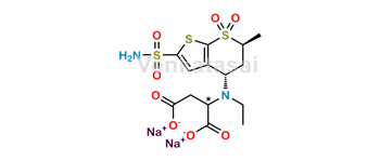 Picture of Dorzolamide Maleic Acid Adduct mixture of diastereomers