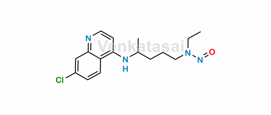 Picture of N-nitroso hydroxychloroquine EP Impurity D