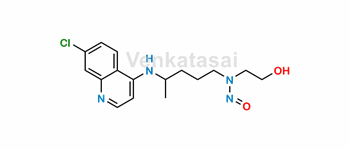 Picture of N-nitroso hydroxychloroquine EP Impurity C