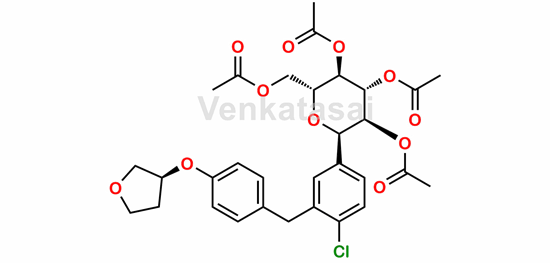 Picture of (S)-Empagliflozin Peracetyl