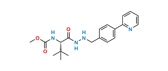 Picture of N-(Methoxycarbonyl)-3-methyl-L-valine 2-[[4-(2-pyridinyl)phenyl]methyl]hydrazide