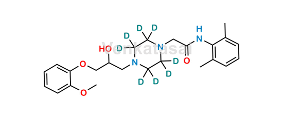 Picture of Ranolazine-D8 Picture of Ranolazine-D8
