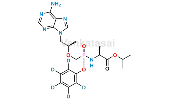 Picture of Tenofovir Alafenamide-d5 Picture of Tenofovir Alafenamide-d5