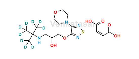 Picture of Timolol-D9 Maleate Picture of Timolol-D9 Maleate