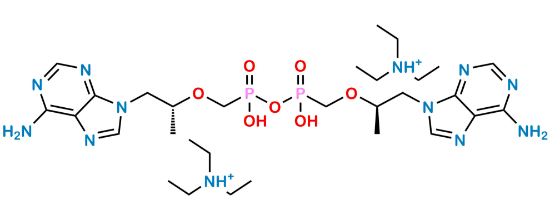 Picture of Tenofovir Dimer Triethylammonium Salt Picture of Tenofovir Dimer Triethylammonium Salt