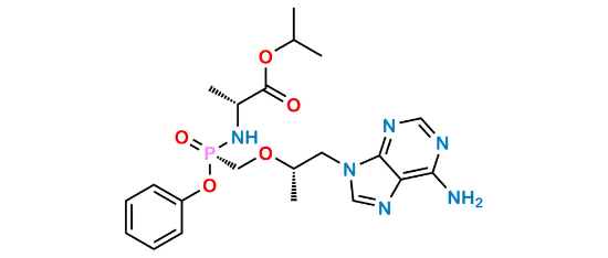 Picture of Tenofovir Alafenamide Enantiomer  Picture of Tenofovir Alafenamide Enantiomer
