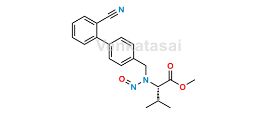 Picture of N-Nitroso Valsartan Cyano Desvaleryl Methyl Ester