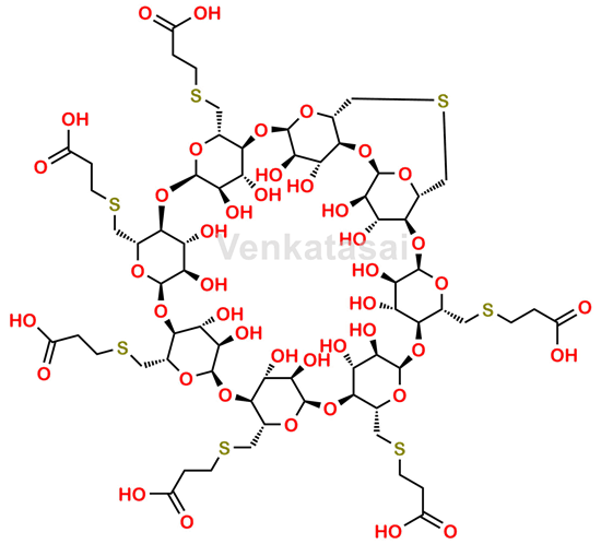 Picture of Sugammadex sulphide monomer Picture of Sugammadex sulphide monomer