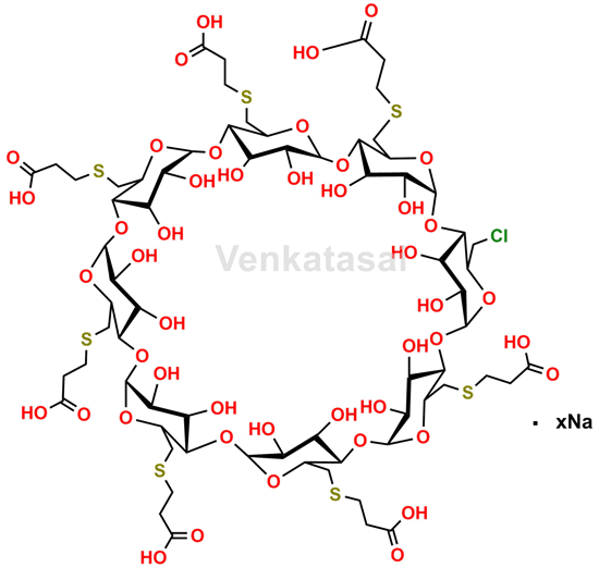 Picture of Monochloro Sugammadex Sodium Picture of Monochloro Sugammadex Sodium