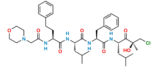 Picture of carfilzomib Chloro Impurity