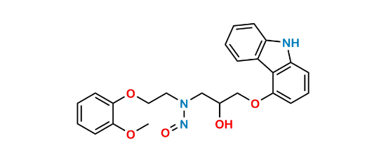 Picture of N-Nitroso Carvedilol