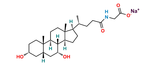Picture of Glycochenodeoxycholic Acid Sodium Salt