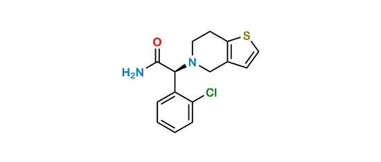 Picture of (S)-2-(2-Chlorophenyl)-2-(6,7-Dihydrothieno[3,2-C]Pyridin-5(4H)-Yl)Acetamide