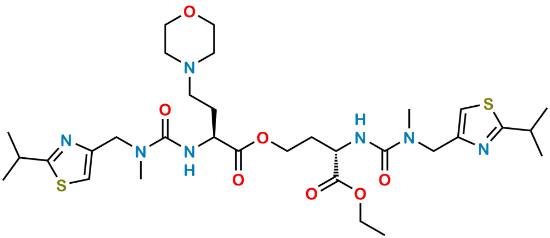 Picture of Cobicistat Morpholine thiazole ester  Impurity 