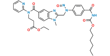 Show details for Dabigatran Amide Nitroso Impurity Picture of Dabigatran Amide Nitroso Impurity