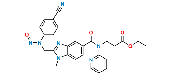 Picture of Dabigatran Nitroso Impurity 7 Picture of Dabigatran Nitroso Impurity 7