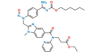Show details for Dabigatran Nitroso Impurity Picture of Dabigatran Nitroso Impurity