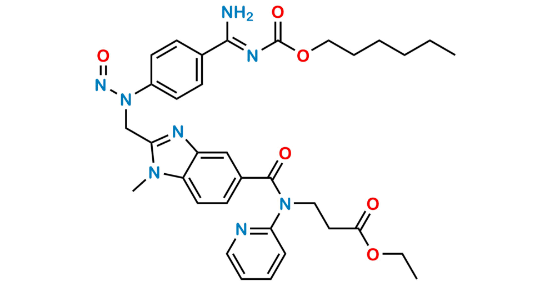 Picture of Dabigatran Nitroso Impurity Picture of Dabigatran Nitroso Impurity