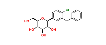 Picture of Dapagliflozin desethoxy impurity