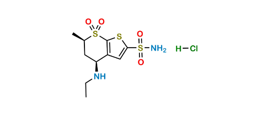 Picture of Dorzolamide EP Impurity B (HCl)