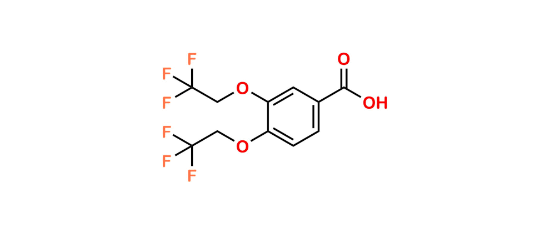 Picture of 3,4-Bis(2,2,2-trifluoroethoxy)benzoic Acid