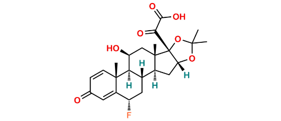 Picture of Flunisolide-21-Carboxylic Acid