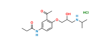Picture of Acebutolol EP Impurity J Hydrochloride