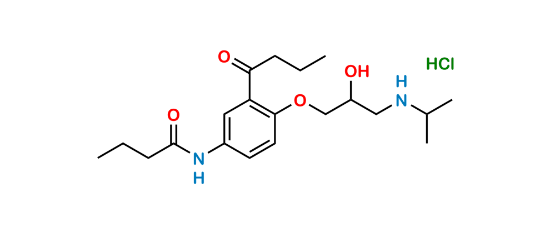 Picture of Acebutolol EP Impurity K Hydrochloride