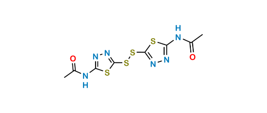 Picture of Acetazolamide Disulphide Impurity Picture of Acetazolamide Disulphide Impurity