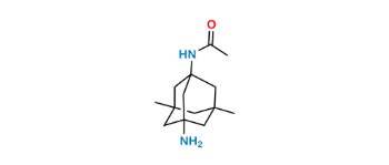 Picture of N-(3-amino-5,7-dimethyl adamantan-1-yl) acetamide