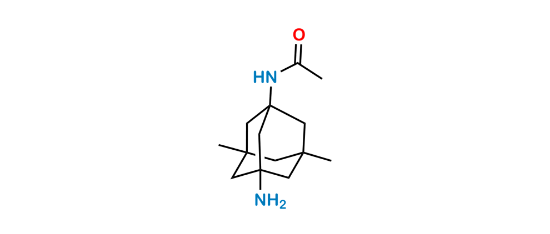 Picture of N-(3-amino-5,7-dimethyl adamantan-1-yl) acetamide