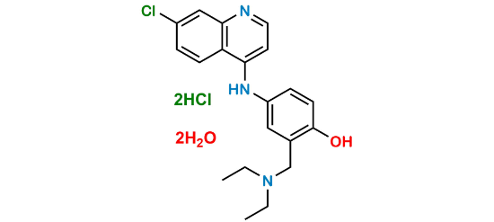 Picture of Amodiaquine Dihydrochloride Dihydrate