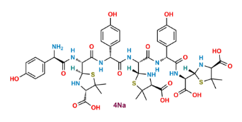 Picture of Amoxicillin Open RIng Trimer Impurity sodium salt