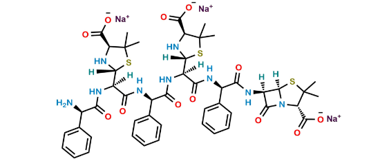 Picture of Ampicillin Oligomer 1 (trimer) Sodium salt