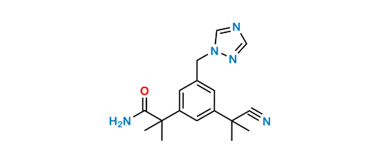 Picture of Anastrozole Monoamide Mononitrile