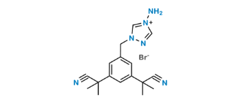 Picture of 4-Aminoanastrozolium Bromide  