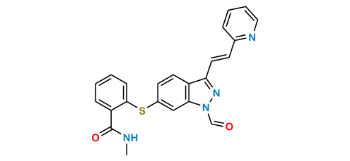 Picture of Axitinib N-Formyl Impurity