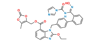 Picture of Azilsartan Imidazole Carbonyl Dioxolene Ester