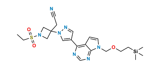 Picture of Baricitinib Sulfonyl Impurity