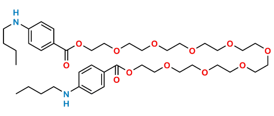 Picture of ω-Desmethyl ω-(4-Butylaminobenzoyl) Benzonatate