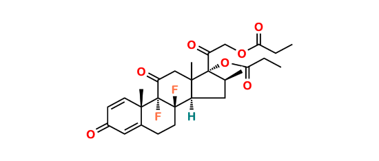 Picture of 11-Oxo- betamethasone 17,21 dipropionate