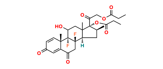 Picture of 6-Oxo-betamethasone 17,21 dipropionate