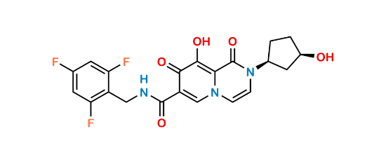 Picture of Bictegravir Trifluoro Hydroxy Impurity