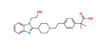 Picture of Bilastine  Hydroxy Impurity