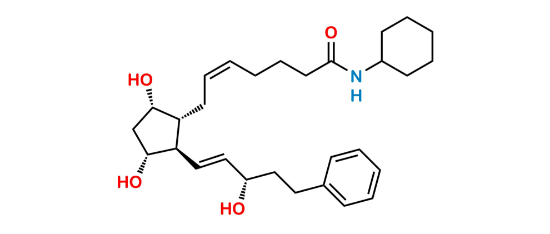 Picture of Bimatoprost Cyclohexyl Amide